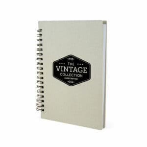Antibac wiro promotional notepads with printed logo on a white background